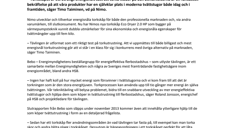 Torkskåpet utklassar allt  – både billigast och mest energisnålt 
