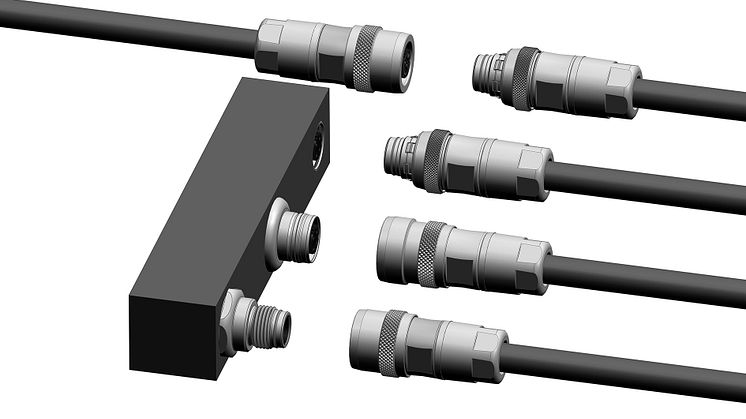 Innovativt push-pull standard M12 stik – på tværs af producent