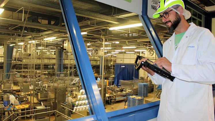 Getac Tablets unterstützen modernste Prozesse bei Nestlé Wagner   Bild: Nestlé