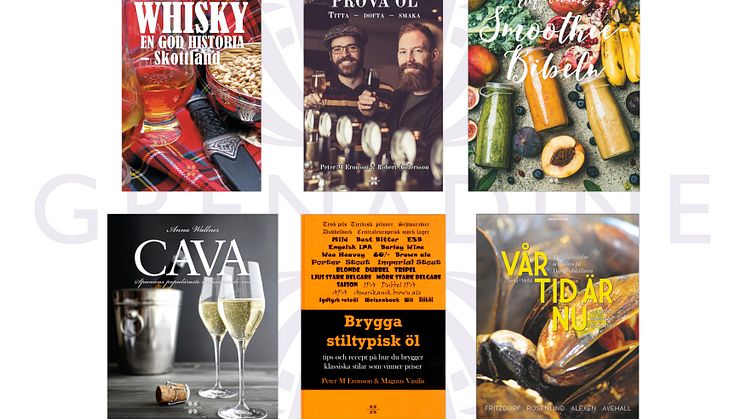 Succé för Grenadine Bokförlag vid Gourmand Cookbook Awards 