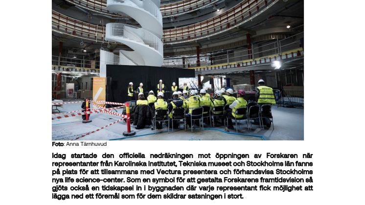 Pressmeddende_Idag inleddes nedräkningen mot öppningen av Forskaren.pdf