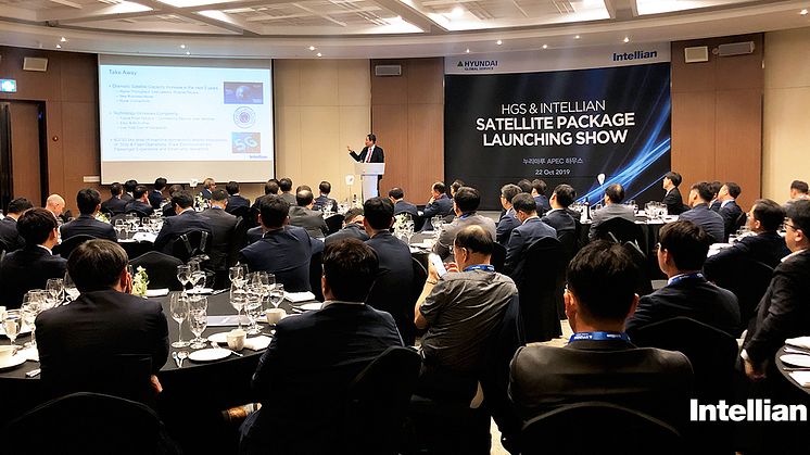 World-first package pairs Intellian satcom with Hyundai Global Service’s smart ship solution