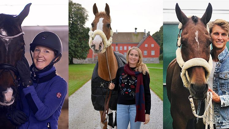 Charlotte Esping, Emelie Brolin och Carl Hedin förstärker teamet bakom Jönköping Horse Show 