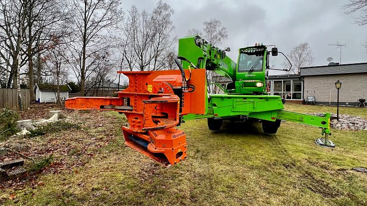 Teleskoplastare-redskap