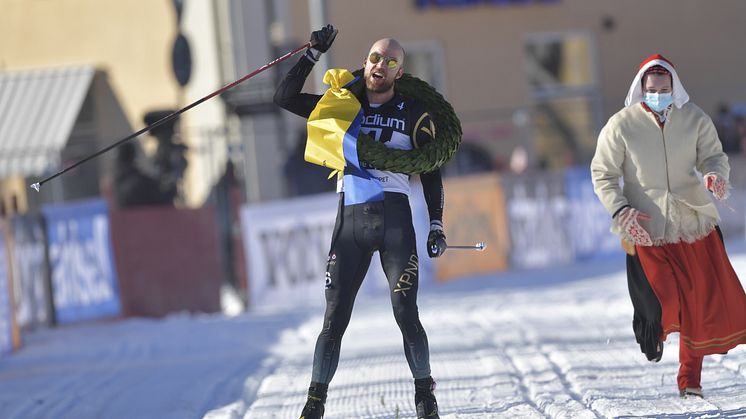 Tord Asle Gjerdalen and Lina Korsgren won Vasaloppet 2021