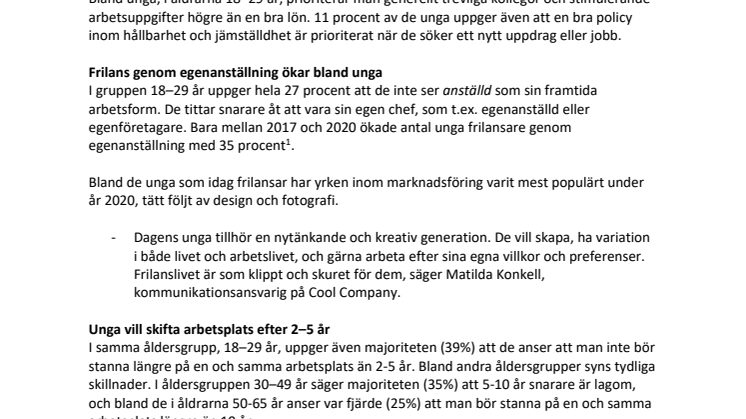 Pressmeddelande- Unga prioriterar bra kollegor framför bra lön.pdf