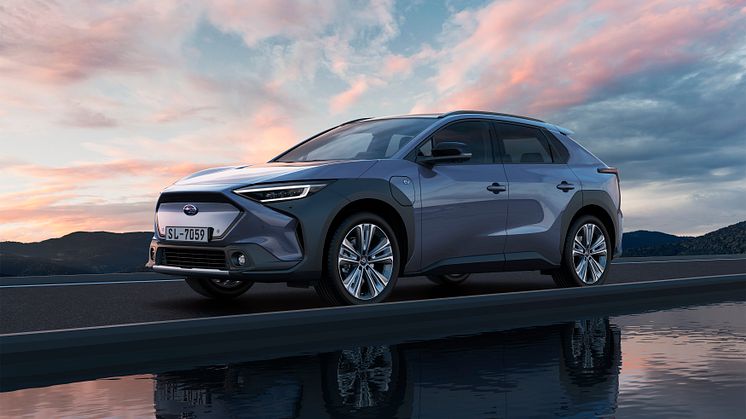 Den helt nye, fuldt elektriske Subaru Solterra opnåede den højeste score, der nogensinde er opnået af et Subaru-køretøj i Safety Assist*1 i klassen for Small Off-Road