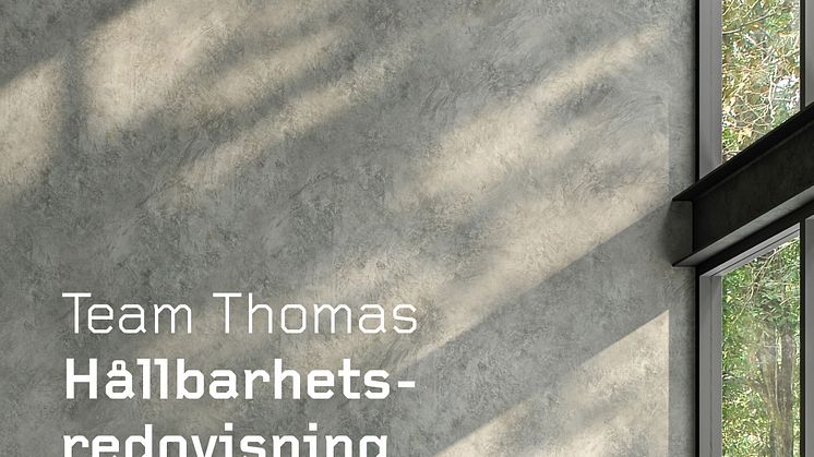 Thomas Concrete Group presenterar Hållbarhetsredovisning 2020.