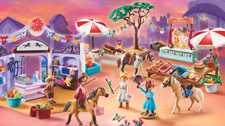 Die Spielwelt zu DreamWorks Spirit Untamed von PLAYMOBIL