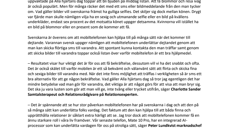  Sexigt, utmanande och romantiskt: Här är bilderna svenskarna vill få på Alla hjärtans dag 