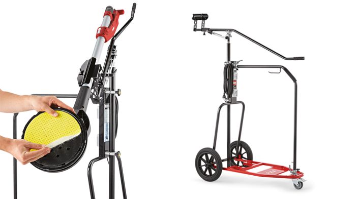 Ergonomisk arbetsställning med FLEX nya Giraffvagn