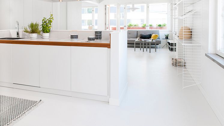 Weber Designgolv snyggt och stabilt golv med levande yta