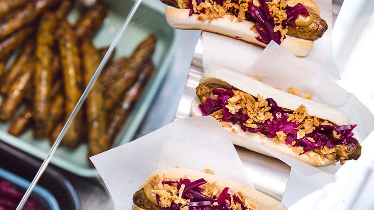 IKEA veggie hotdog