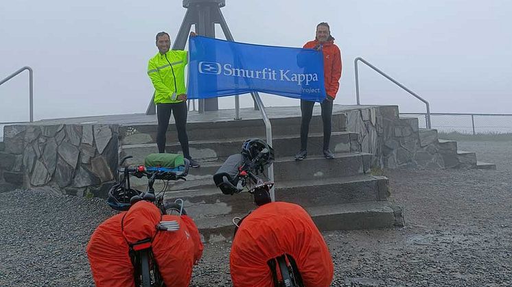 Smurfit Kappa-anställda genomförde stor välgörenhetscykling runt hela Europa