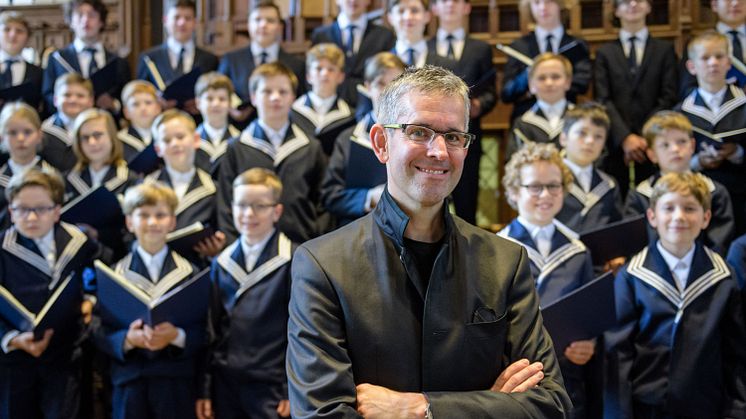 Thomas Reize und der Thomanerchor sind die Initiatoren des Benefizkonzertes in der Thomaskirche - Foto: Stadt Leipzig/Jens Schlueter
