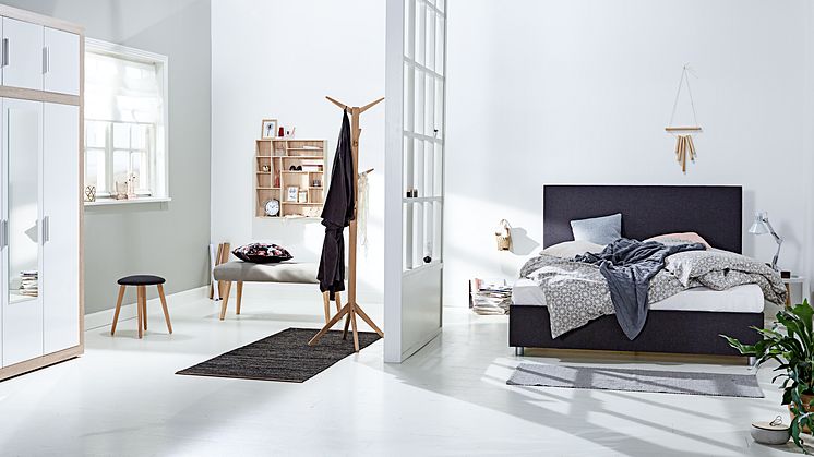 Ein gemütliches Schlafzimmer sorgt für Entspannung und lässt dich zur Ruhe kommen.