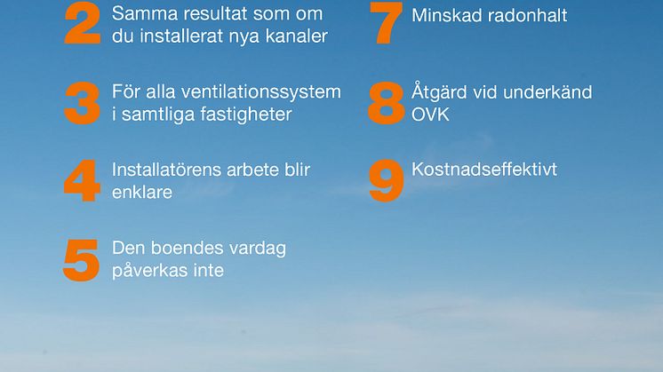 Relining av ventilationen