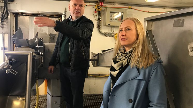 Omvisning på Frøyanes