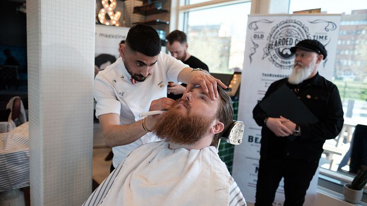 Södra Sveriges bästa barberare - Antonino Ratto från The Barber i Malmö.