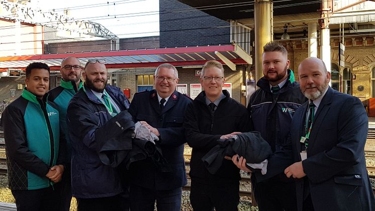 Crewe uniform handover