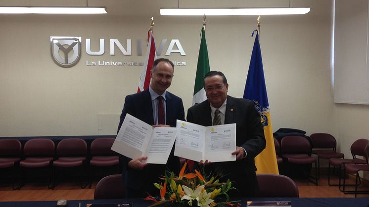  Northumbria builds academic links to Mexico