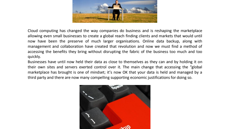 Online Data Backup: Revolution or Evolution?