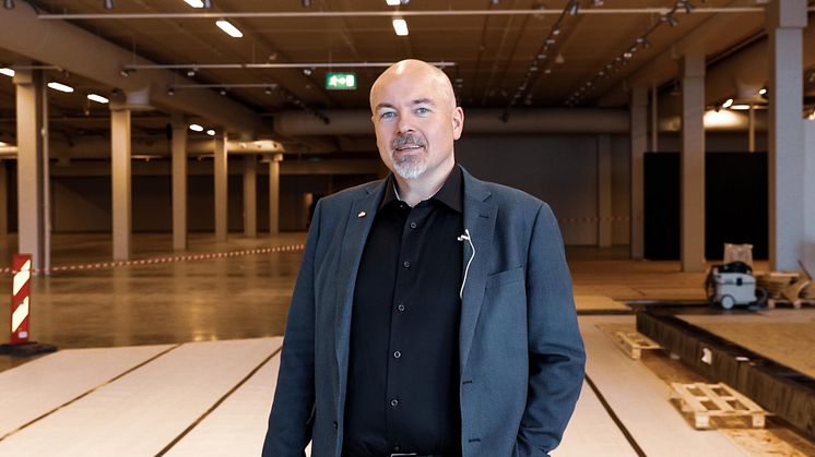 Bodø Storsenter: Administrerende direktør i M Nordvik, Chriss Marken. Foto: Nordvik Gruppen AS / Drone Nord AS.