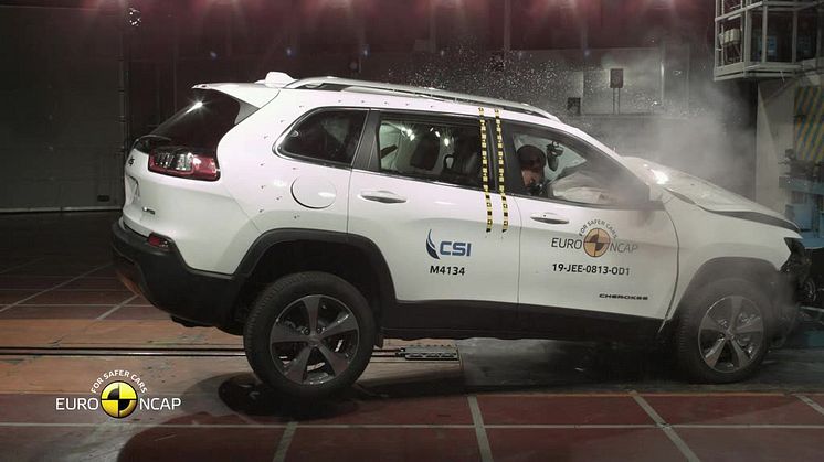 Jeep Cherokee Euro NCAP testing October 2019