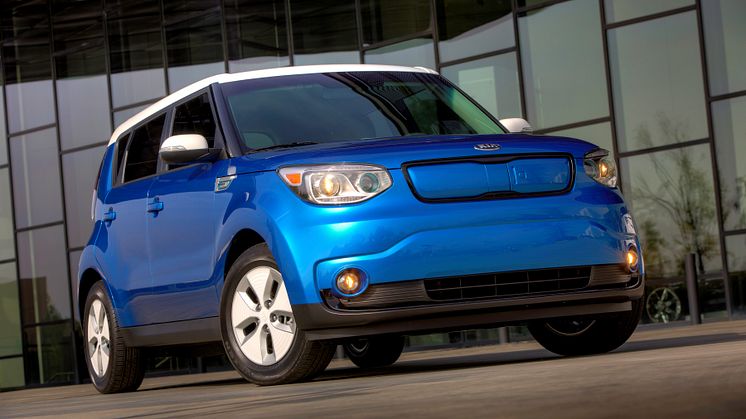 Bilsalongen i Genève Kia Soul EV elbil
