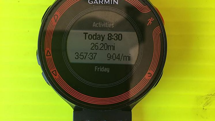 Sussex garden marathon - 26.2 miles measured