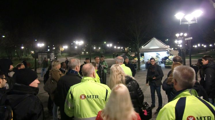 Trygghetsvandring i Rissne