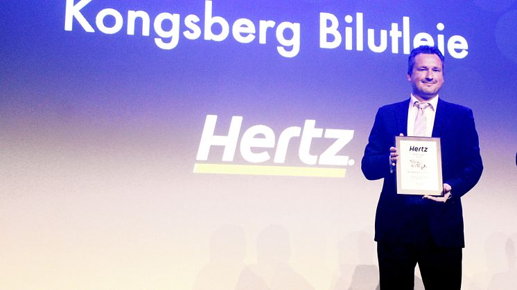 Lokalt initiativ ga Hertz Kongsberg pris for årets image
