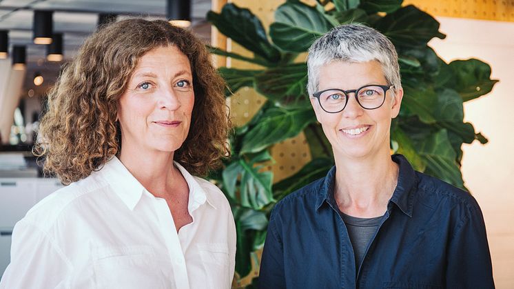 Lina Swanberg och Karolina Lorentzi driver frågan om socialt hållbara skolmiljöer i Almedalen.