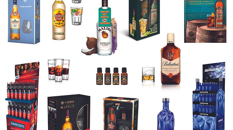 Exklusive Pernod Ricard Deutschland Promotion-Aktionen zum Jahresendgeschäft