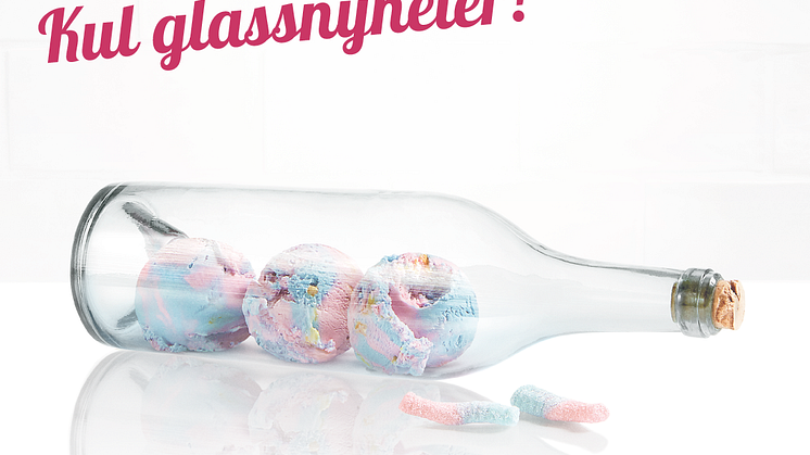 Kul glassnyheter: Säsongens smaker är ett härligt äventyr!