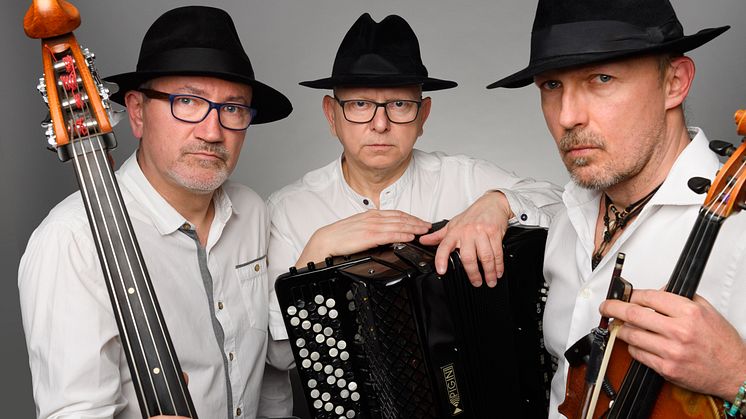 Tokhyllade klezmerveteranerna Kroke först ut under Gävle Konserthus folkmusikhöst