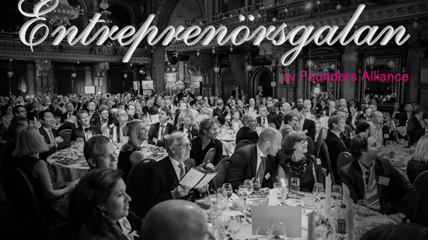 H.K.H. Prins Daniel delar ut pris på Entreprenörsgalan Sverige 2015