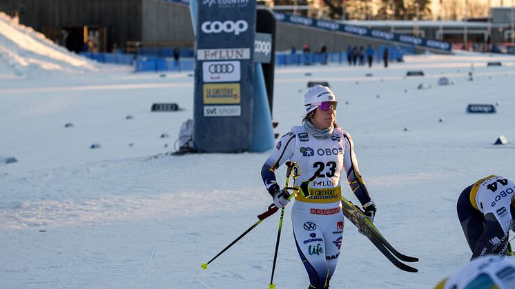 Charlotte Kalla brottas med ryggproblem