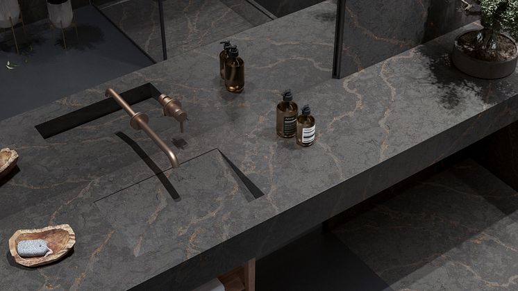 Silestone  Bath Bohemian Flame 2