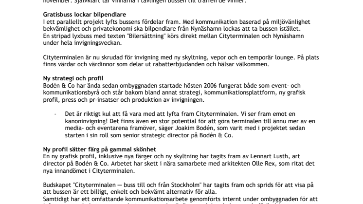 Cityterminalen nyinvigs med parkour i världsklass