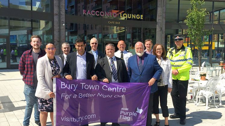Purple Flag for Bury for fourth consecutive year