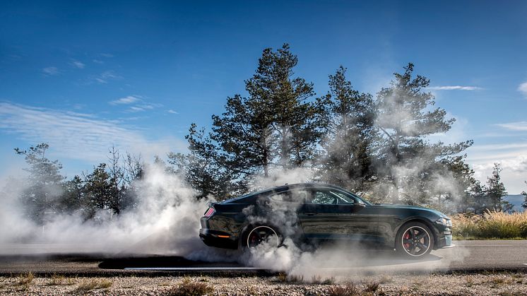 Ford Mustang BULLITT 2018 prøvekjøring