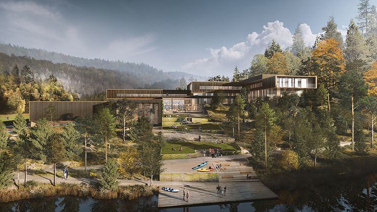 Videregående skole og idrettsanlegg i Tvedestrand 