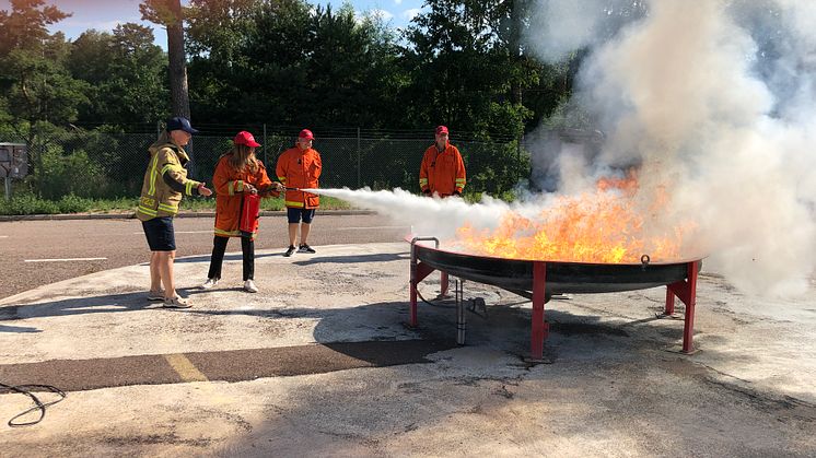 Pressinbjudan: Vi utbildar föreningar i brandskydd och säkerhet