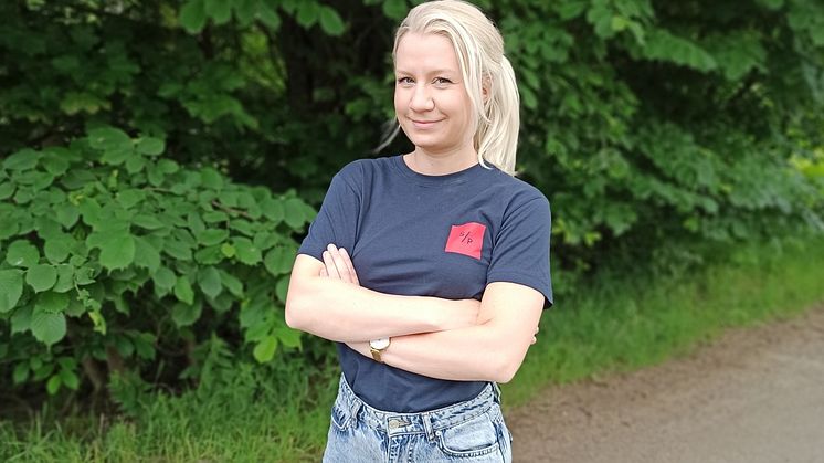 Fönsterexperters projektledare Jenny Frejvall
