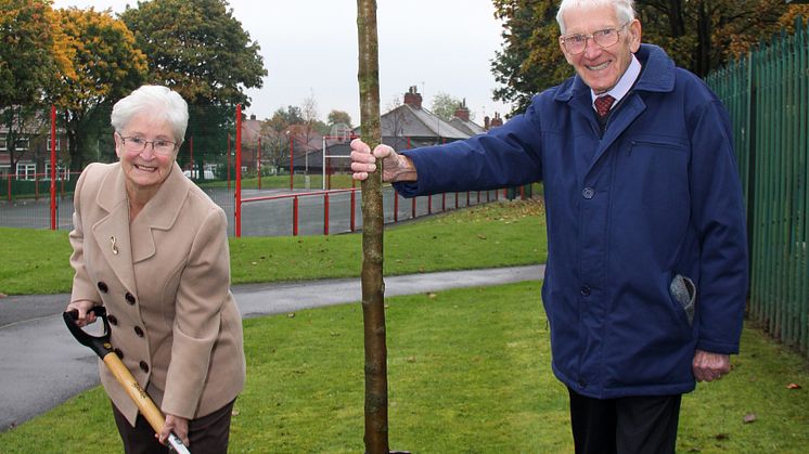 Six wards, six trees, six diamond celebrations