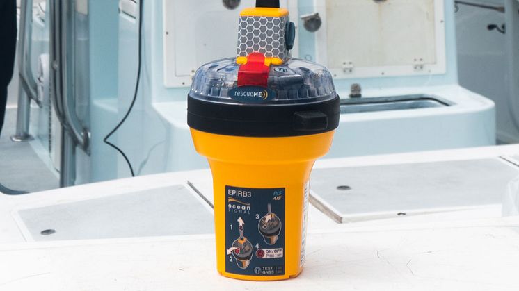 Ocean Signal - 406Day raises awareness about 406 MHz beacons, like the Ocean Signal rescueME EPIRB3 (boat)