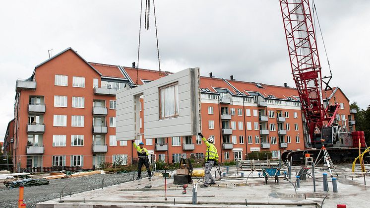 Rökfritt med utsikt när Poseidon bygger nytt i Högsbohöjd