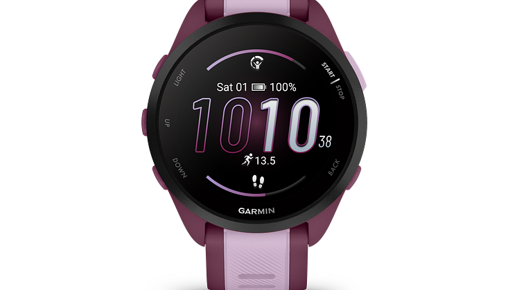 Garmin_Forerunner 165_Beere Flieder (c) Garmin Deutschland GmbH