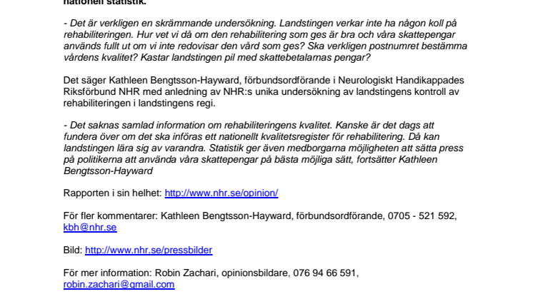 Kastar landstingen pil med skattebetalarnas pengar?